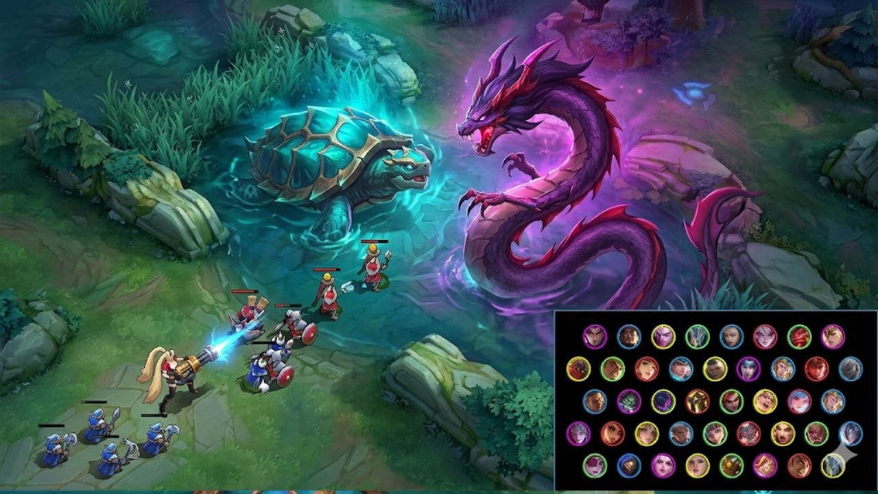 Tutorial Makro EXP Lane Mobile Legends Draft Sampai Late Game!